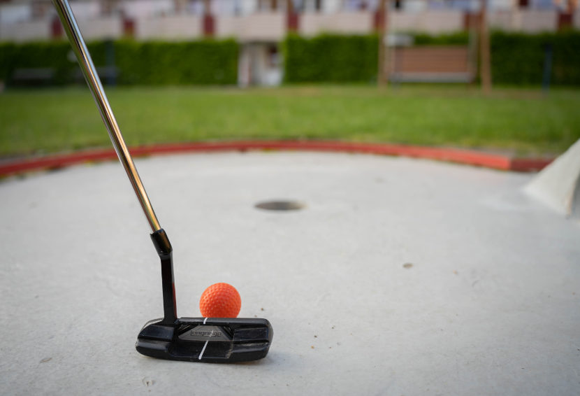 Minigolf spielen in der Ferienwohnung in Sankt Englmar inklusive